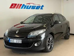 Svart Begagnad 2012 Renault Mégane GrandTour Bose Edition Kombi | 42 000 kr (Marknadspris)