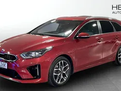 Röd (red) Begagnad 2019 Kia Ceed Sportswagon Kombi | 199 900 kr (Marknadspris)