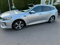 Grå Begagnad 2017 Kia Optima GT-Line Kombi | 174 900 kr (Marknadspris)