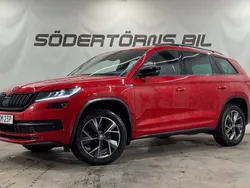 Röd Begagnad 2019 Skoda Kodiaq SportLine SUV | 329 900 kr (Lite dyr)