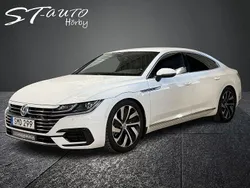 Vit Begagnad 2018 VW Arteon R-line Halvkombi | 259 900 kr (Marknadspris)