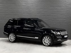 Svart (svart metallic) Begagnad 2014 Land Rover Range Rover Autobiography SUV | 499 900 kr (Lite dyr)