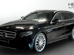 Svart Begagnad 2018 Mercedes E400 AMG line Kombi | 389 700 kr (Marknadspris)