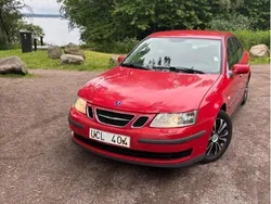 Röd Begagnad 2003 Saab 9-3 Linear Sedan | 15 900 kr