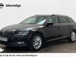 Svart Begagnad 2016 Skoda Superb Style Kombi | 114 800 kr (Dyr)