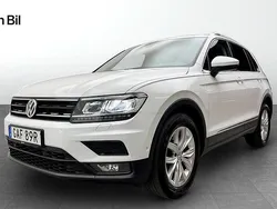 Vit (pure white) Begagnad 2019 VW Tiguan Executive SUV | 279 900 kr (Marknadspris)