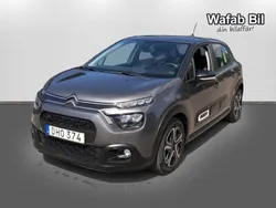 Grå Begagnad 2020 Citroën C3 PureTech Halvkombi | 119 000 kr (Marknadspris)