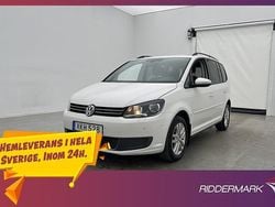 Vit Begagnad 2012 VW Touran Minibuss | 88 900 kr (Dyr)