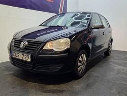 Svart Begagnad 2005 VW Polo Trendline Halvkombi | 29 999 kr (Marknadspris)
