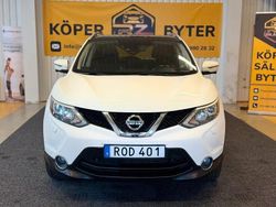 Vit Begagnad 2014 Nissan Qashqai SUV | 84 900 kr (Marknadspris)