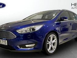 Blå (blue) Begagnad 2016 Ford Focus Titanium Kombi | 129 000 kr (Lite dyr)