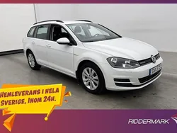 Vit Begagnad 2015 VW Golf VII Kombi | 98 900 kr (Bra pris)