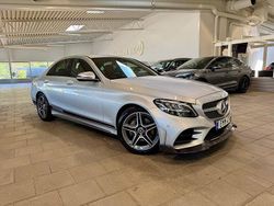 Silver (silvermetallic) Begagnad 2020 Mercedes C220 AMG line Sedan | 269 800 kr (Marknadspris)
