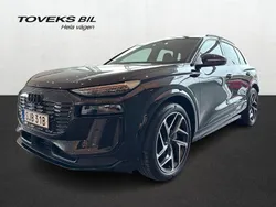 Svart (mytsvart metallic) Ny 2025 Audi Q6 e-tron S-Line SUV | 1 096 100 kr (Dyr)