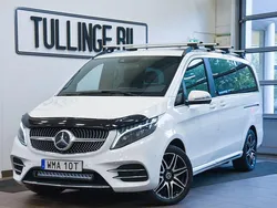 Vit Begagnad 2022 Mercedes V220 AMG Minibuss | 689 800 kr