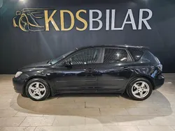 Svart Begagnad 2008 Mazda 3 Inclusive Halvkombi | 29 900 kr (Marknadspris)