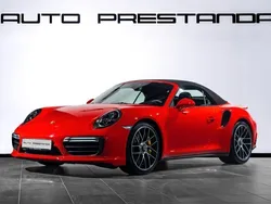 Röd Begagnad 2017 Porsche 911 Turbo S Cabriolet Cab | 1 799 000 kr