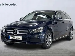 Blå Begagnad 2017 Mercedes C220 Avantgarde Kombi | 214 900 kr (Bra pris)