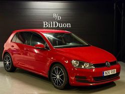 Röd Begagnad 2014 VW Golf VII Halvkombi | 89 900 kr (Bra pris)