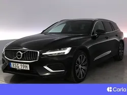 Svart Begagnad 2021 Volvo V60 Inscription Kombi | 384 900 kr (Marknadspris)