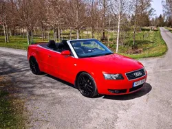 Röd Begagnad 2005 Audi A4 Cabriolet S-Line Cab | 54 500 kr (Dyr)