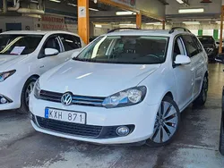 Vit Begagnad 2010 VW Golf VI GT Kombi | 59 999 kr (Lite dyr)