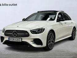 Vit Begagnad 2021 Mercedes E300 AMG Sedan | 529 900 kr