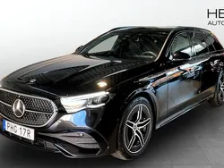 Svart (black) Begagnad 2024 Mercedes E300 AMG Kombi | 609 900 kr (Superpris)