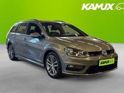 Silver/grå Begagnad 2017 VW Golf VII R-line Kombi | 154 800 kr (Marknadspris)