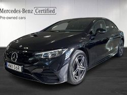 Svart Begagnad 2025 Mercedes EQE350 Sedan | 589 900 kr (Marknadspris)