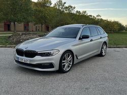 Silver Begagnad 2018 BMW 520 Sport Line Kombi | 218 700 kr (Lite dyr)