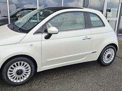 Vit Begagnad 2008 Fiat 500 Lounge Halvkombi | 44 900 kr (Lite dyr)