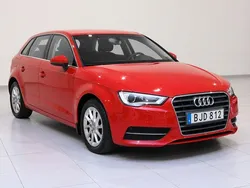 Röd Begagnad 2014 Audi A3 Sportback Attraction Halvkombi | 109 900 kr (Marknadspris)