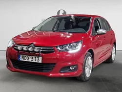 Röd Begagnad 2016 Citroën C4 Halvkombi | 104 900 kr (Marknadspris)