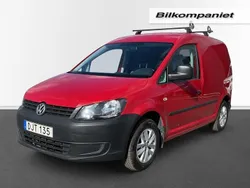 Röd Begagnad 2015 VW Caddy Minibuss | 89 500 kr