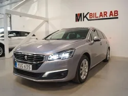 Grå Begagnad 2017 Peugeot 508 Kombi | 164 900 kr (Dyr)