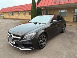 Svart Begagnad 2015 Mercedes CLS350 Shooting Brake SE Kombi | 169 900 kr