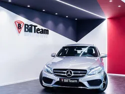 Silver Begagnad 2015 Mercedes C250 AMG line Kombi | 209 900 kr (Marknadspris)