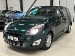 Grön Begagnad 2010 Renault Grand Scénic III Minibuss | 59 700 kr (Marknadspris)