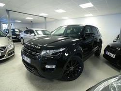 Svart Begagnad 2012 Land Rover Range Rover evoque Dynamic SUV | 204 800 kr (Lite dyr)