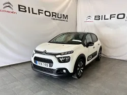 Vit Begagnad 2024 Citroën C3 Shine Halvkombi | 164 900 kr (Marknadspris)