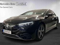 Svart Begagnad 2024 Mercedes EQE350 Sedan | 614 900 kr (Bra pris)