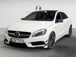 Vit Begagnad 2013 Mercedes A45 AMG AMG Halvkombi | 229 900 kr (Marknadspris)