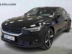 Svart Begagnad 2021 Polestar 2 Long Range Dual motor Halvkombi | 289 900 kr (Marknadspris)