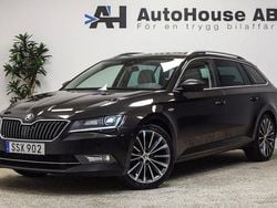 Mörkbrun Begagnad 2016 Skoda Superb LAURIN & KLEMENT Kombi | 169 000 kr (Marknadspris)