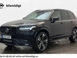 Svart Begagnad 2021 Volvo XC90 R-Design SUV | 609 800 kr (Marknadspris)