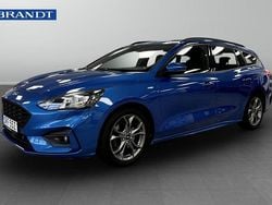 Blå Begagnad 2019 Ford Focus ST-Line Kombi | 159 900 kr (Marknadspris)