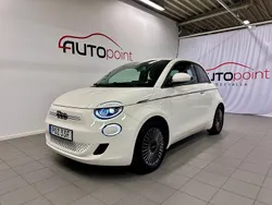 Vit Begagnad 2020 Fiat 500e Icon Halvkombi | 199 800 kr (Dyr)