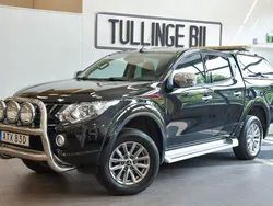 Svart Begagnad 2019 Mitsubishi L200 Pickup | 299 900 kr (Marknadspris)