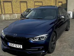 Blå Begagnad 2017 BMW 320 Sport Line Sedan | 189 000 kr (Bra pris)
